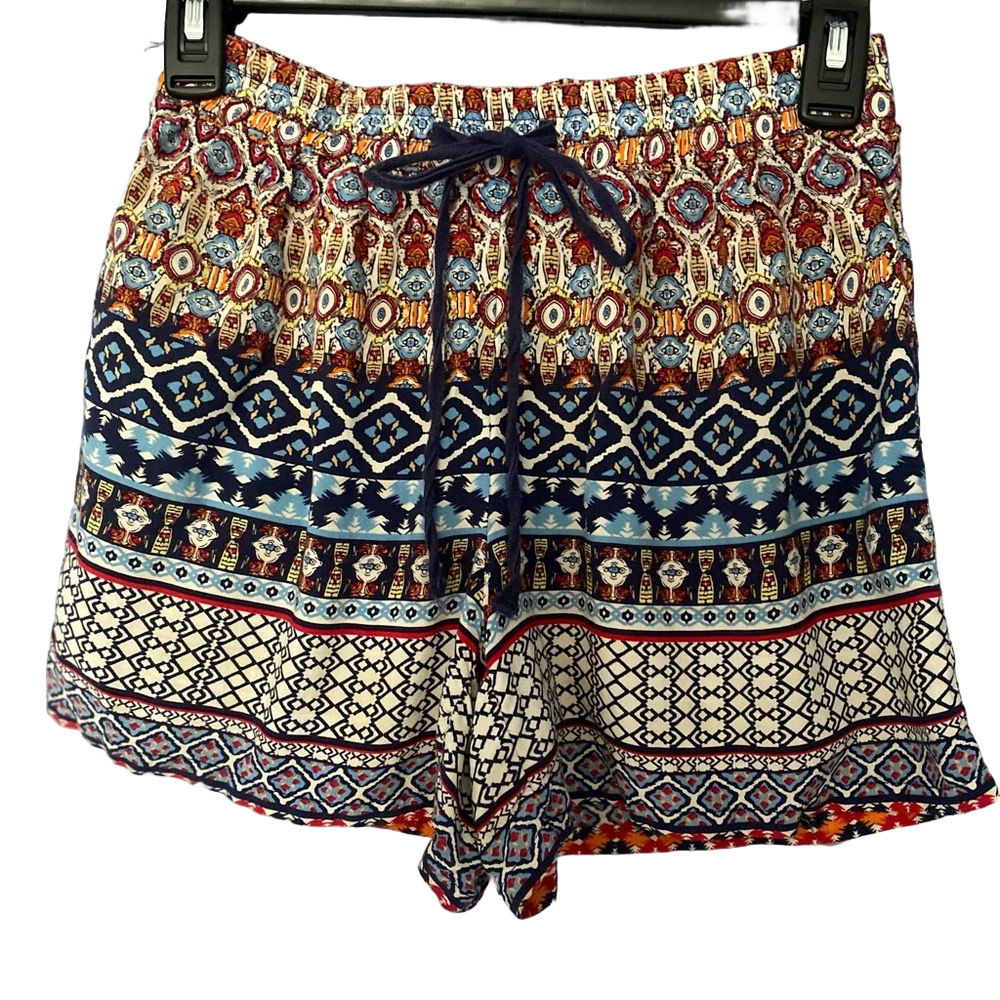 Sophie Rue Bohemian Patterned Women’s Shorts Size Small